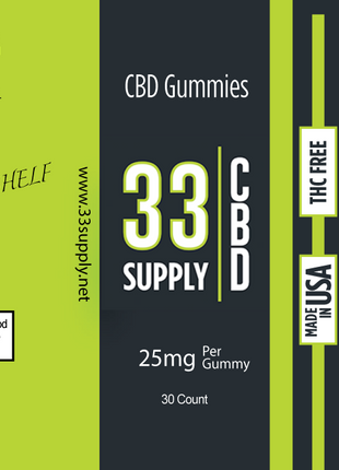 50mg Gummie 30ct Strawberry