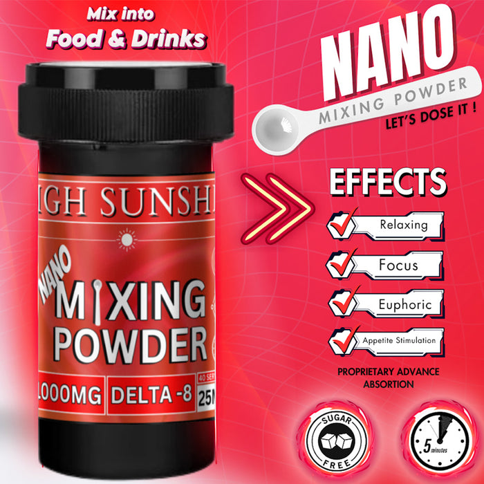 Nano Delta 8 Mixing Powder