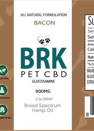 BRK Pet CBD w/ Glucosamine